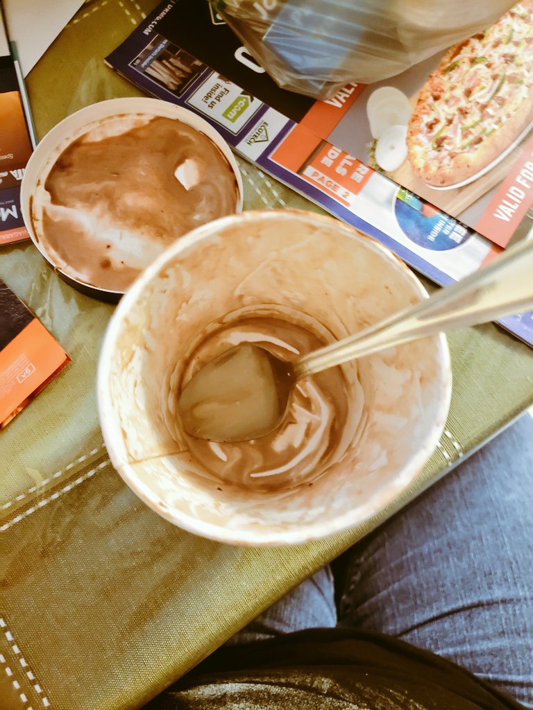 saintlov's tweet photo. @redbanshee Pints ARE single serve.... Right??? 😂😂😂
#IceCreamComa https://t.co/rBmmEiZqhC