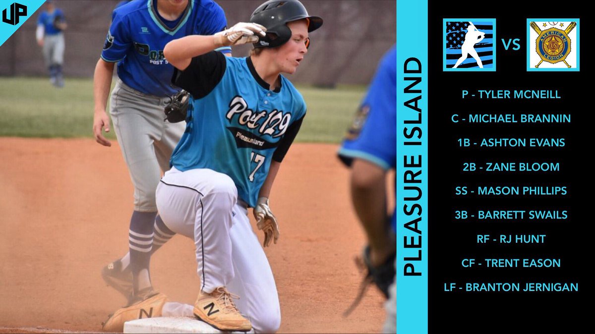 Post129Baseball's tweet image. Game 2 lineup against Wallace! #post129gameday