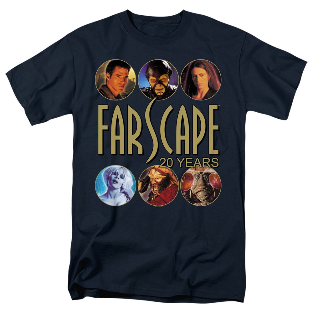 1stoptshirtshop's tweet image. Just Released! - Farscape 20th Anniversary 20 Years T-Shirt  

Officially Licensed - Shop Now ➡️➡️ zurl.co/HcGw   

#Farscape #scifi #GetGlue #farscapenow