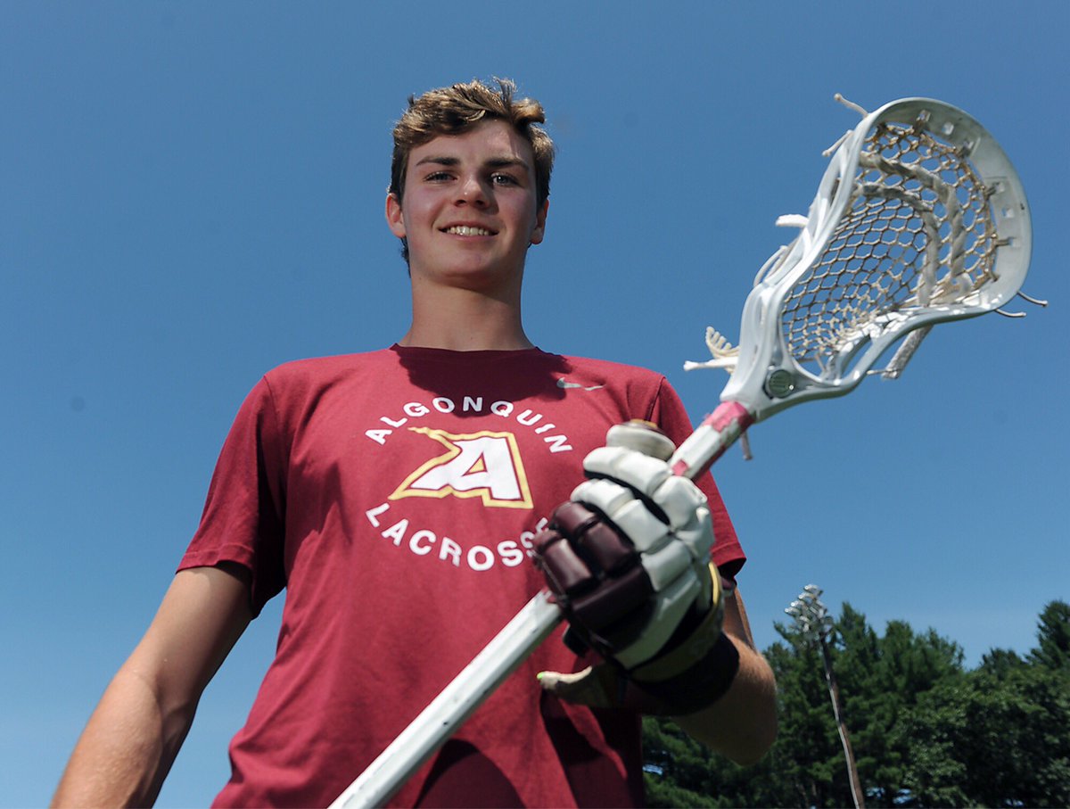 MetroWestSports's tweet photo. “I read the text over a few times. It took a little bit to sink in. I think I started pacing too. I usually do that.”

This Algonquin boys lacrosse standout was tongue-tied &amp; couldnt believe he was named an All-American this spring | by @tommycassell44 👇
https://t.co/dpROkfrcaX https://t.co/OeT9TD3pnB