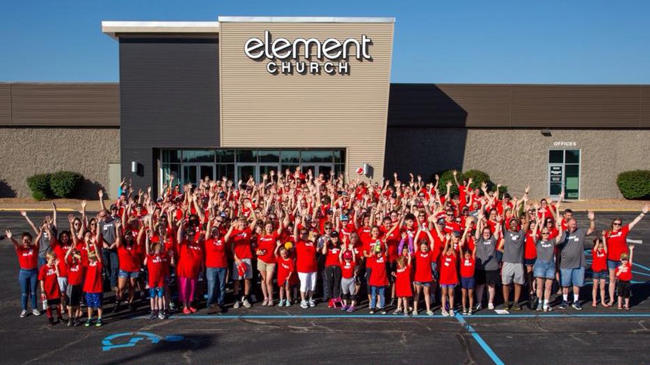 Thankful to #volunteers from Element Church Wentzville for completing various projects around Rolling Meadows Mobile Home Park in O'Fallon on Saturday during their "Serve Our City" outreach day.
