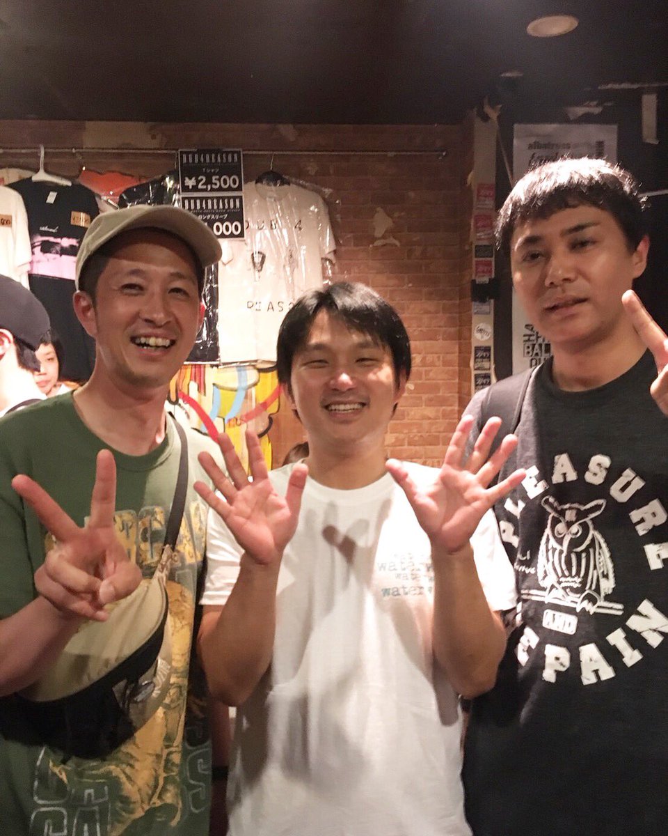 helix_makoto's tweet photo. ザイオンの@ryo_hell_near 君企画、抜かりないメンツでめちゃくちゃ楽しかった!
bachoの時の大合唱は後ろから見とって物凄い光景でした✨
最高にいい刺激もらいました押ス🤛🤜
#pushitaway
#clubzion
#bacho https://t.co/7XbiLT5MqG