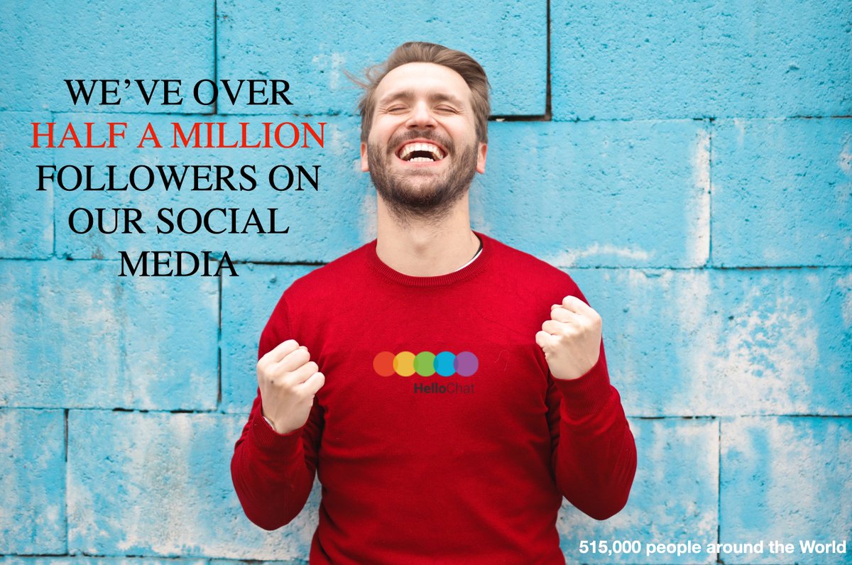 HelloChatapp's tweet image. Follow us on our social media #instagram #facebook #twitter #linkedin #hellochat #checkpay