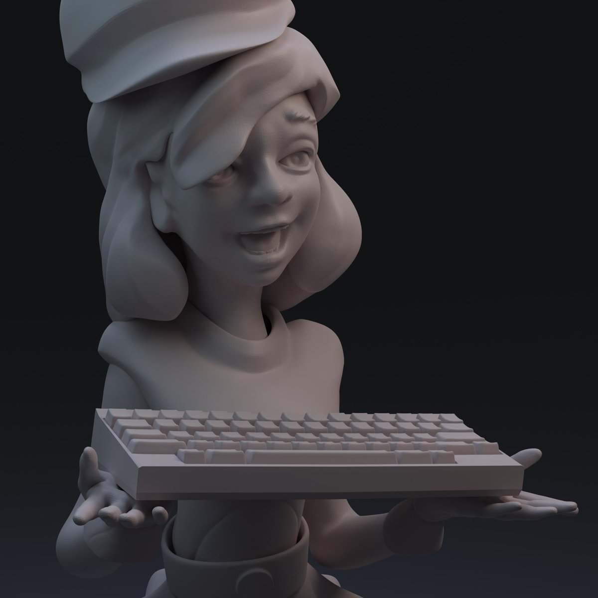 Ehwenn's tweet photo. This was my uncolored fan art submission for the #HHKBchallenge. Might consider printing this baby ^^ https://t.co/Gze2LY4zpT
