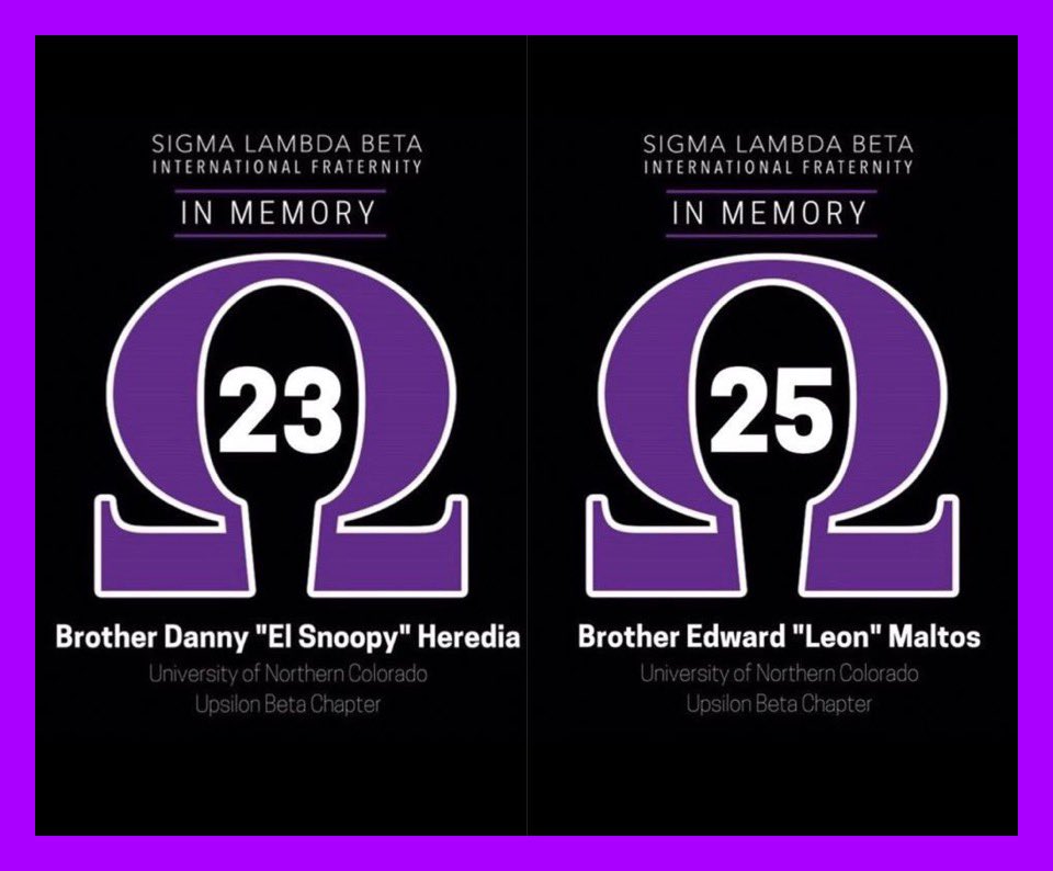 SLB_YB's tweet photo. In these hard times, the Untouchable Upsilon Beta chapter would like to commemorate our brothers Danny Heredia and Edward Maltos not only for their commitment to the chapter but also to their contributions as brothers, husbands, fathers, and members of their communities. https://t.co/YS7nZ2ffm6