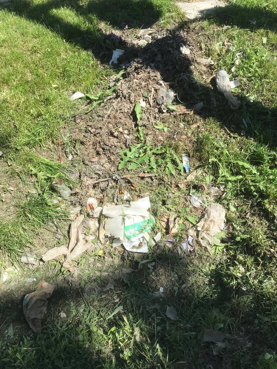 ⁦<a href="/RegionWaterloo/">Region of Waterloo</a>⁩. Not that anyone can tell, but this is supposed to be a storm sewer grate at Arthur and Oriole in Elmira. Would be super if it could be cleaned off at least one this year...