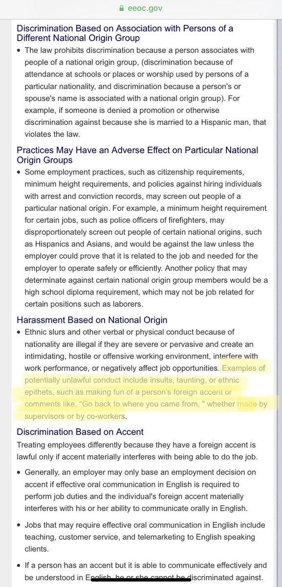 A_JevonCrite's tweet image. America, don&apos;t mimic POTUS at work...it&apos;s called harassment #EEOCguidelines