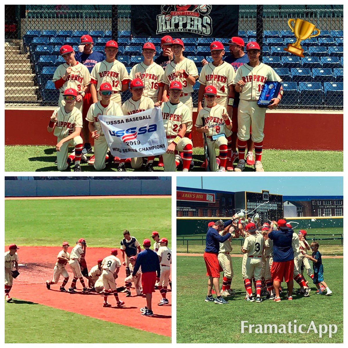 IdrogoLacey's tweet photo. 2019 USSSA World Series 12U Open Champions 🏆
#usssaworldseries
#usssaworldseries2019
#RipEmUp
#eastteaxasrippers https://t.co/pXstlcsq6N