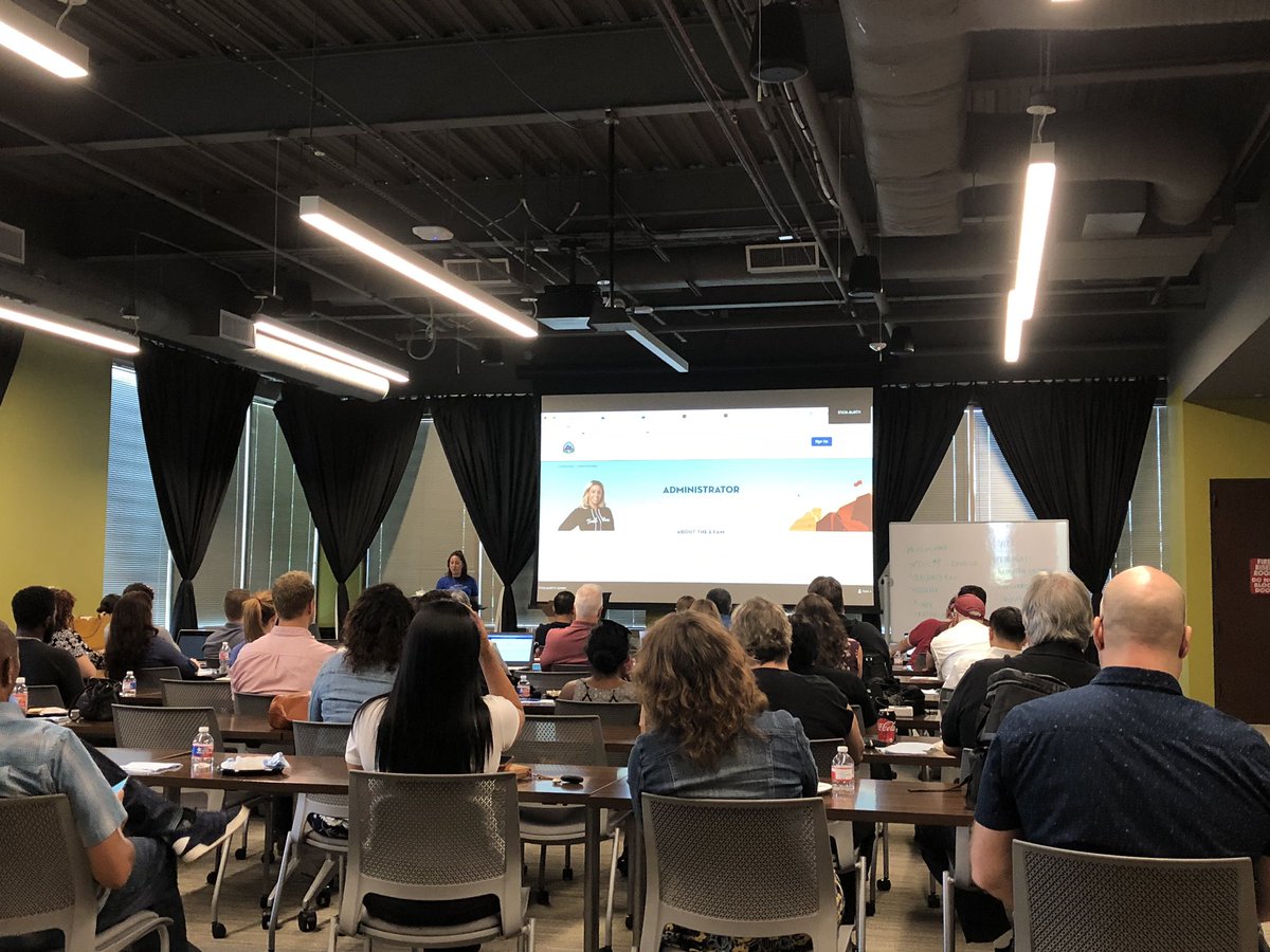 sfdcpurplegeek's tweet image. How are you spending your Tuesday evening? I’m spending mine with my #Salesforce #Ohana learning about certs with @taustinmktg. @kellumforce @AdminZach