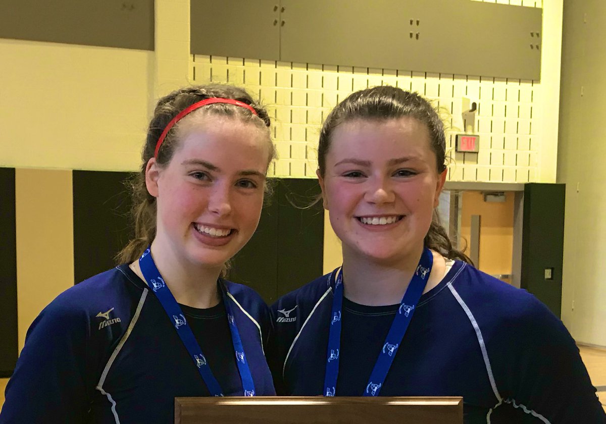 Congratulations Binghamton HS Athletes Lauren Abbott &amp; Shannon Perna. They have been chosen to compete in the USA Volleyball High Performance Championships in Ft. Lauderdale later this week for NYS IREVA Youth International Team.  #bhsvolleyball, <a href="/BinghamtonCSD/">Binghamton CSD</a> @usavhpc2019