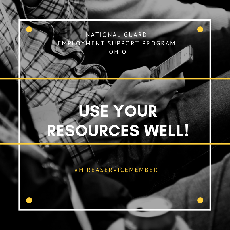ohio_esgr's tweet photo. #TipTuesday - What resources do you use to build your career?   Are you using them well?    
Get in touch with your Program Support Specialist for a complimentary review! Contact Eboni - https://t.co/Uwvr0LjoRh

#TuesdayTips #NGESP #FollowNGESP #HireAServiceMember #MilitaryLife https://t.co/CBmIJnJGyy