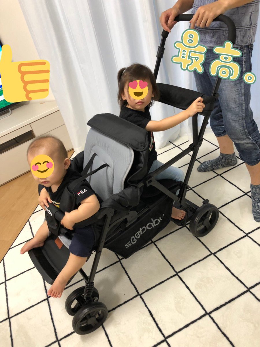 二人乗りベビーカー 二人乗りベビーカー