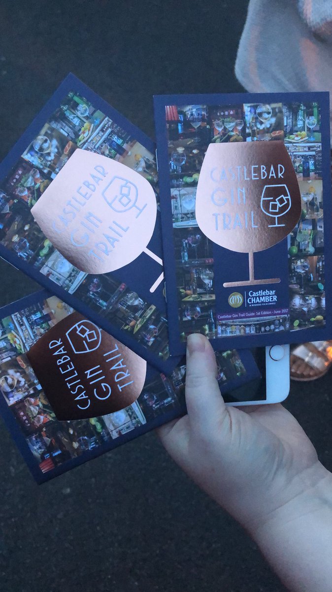 Have ya heard about the <a href="/CastlebarGin/">Castlebar Gin Trail</a> Trail? 😍🙌 We tried it as we took #iGoHome with <a href="/sharronlynskey/">Sharron Lynskey</a> to Castlebar!!