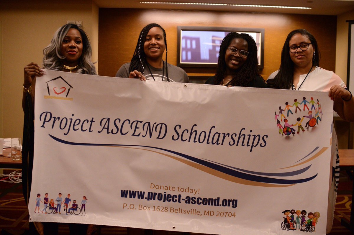ProjectASCEND's tweet image. This weekend Project ASCEND sponsored a panel at @blerdconDC on race and disability in media and photos.

To donate to our disability scholarship program visit project-ascend.org/donate #Blerdcon2019 #blerdcon