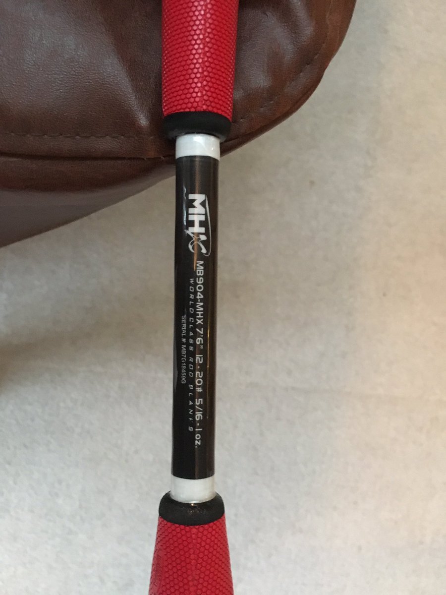 JimmyP776's tweet photo. Many thanks to Andy @HookedUpRods for this beautiful 7’6” Fishing rod! Of course it’s decked out Red White and Blue with my beloved @Capitals logo! Can’t wait to get out on the water and give it a try! #FishingFamily #FiremanOwned @WassmannBill @F150SuperSnake @1MonsterMission https://t.co/g2EtH1Rfl1