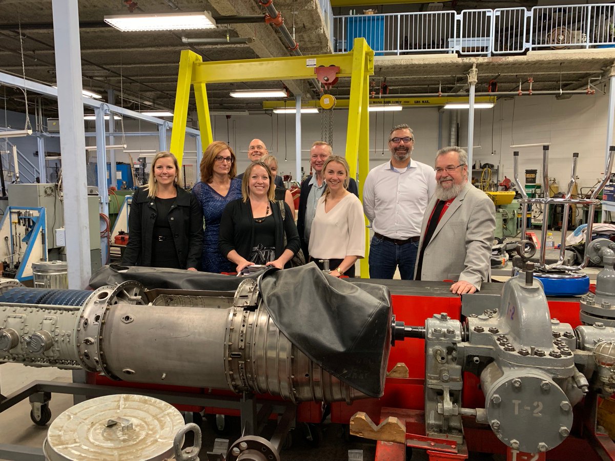 NauticolEnergy's tweet photo. Today Nauticol joined Women Building Futures for a tour of Grande Prairie Regional College and Region as WBF plans to expand their reach to provide increased accessibility to their proven programming, particularly for Indigenous and non-Indigenous women in rural communities. https://t.co/jOOdNK9woM
