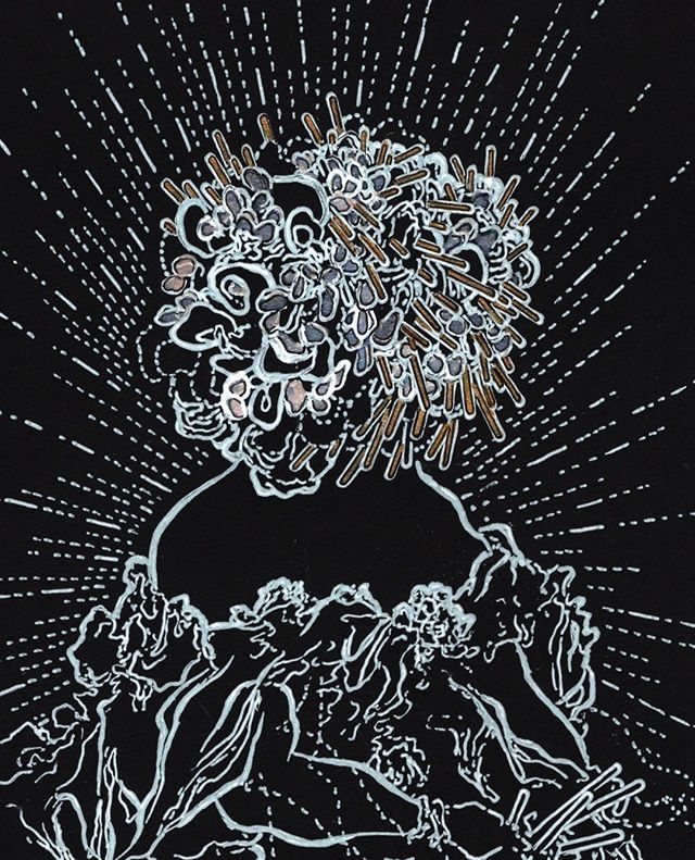 jnyguan's tweet photo. “There’s as many atoms in a single molecule of your DNA as there are stars in the typical galaxy. We are, each of us, a little universe.”⁠
– Neil deGrasse Tyson, Cosmos⁠
⁠
Original available at #startupsmallworks at the Midway in San Francisco this w… https://t.co/64cQbOehYo https://t.co/guMujEc97y