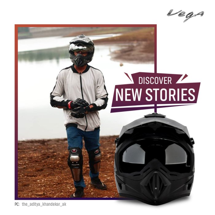 VegaHelmetIndia's tweet photo. Explore the new routes to your destination with your best riding companion to keep the spark & thrill alive in your journey with Vega.
Order your ega partner now: https://t.co/LPN2d10XAI
#OffroadHelmets #VegaHelmets #Vega #Helmets #Safety #Rider https://t.co/6hryLzdXzP