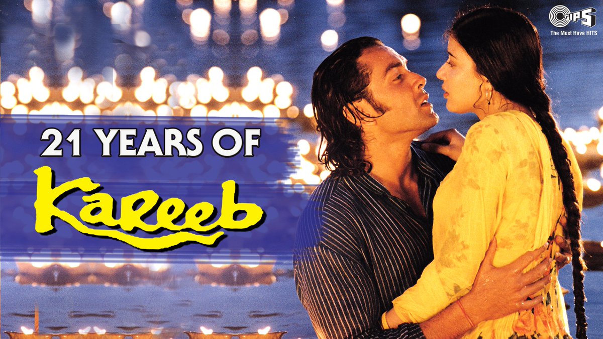 tipsofficial's tweet photo. Join in the celebrations for filmmaker #VidhuVinodChopra's film #Kareeb starring @thedeol & #ShabanaRaza, as it completes 21 years of release today! Enjoy the amazing soundtrack from the movie here: https://t.co/UZatfTKWkM
#21YearsOfKareeb #BobbyDeol https://t.co/SS8SNlYszN