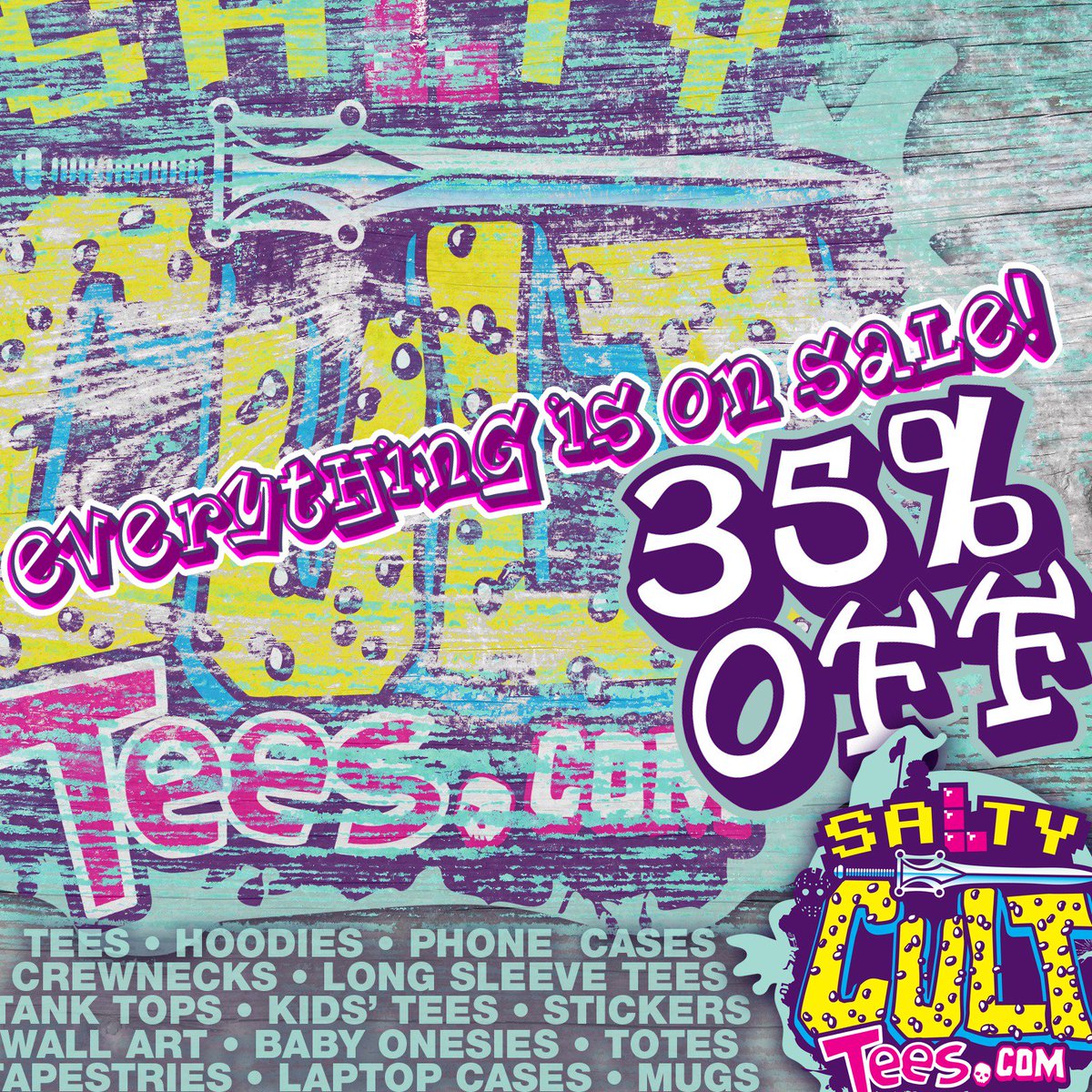 We're on sale! #SaltyCultTees #tshirts #movies #noveltyshirts
teepublic.com/user/saltycult