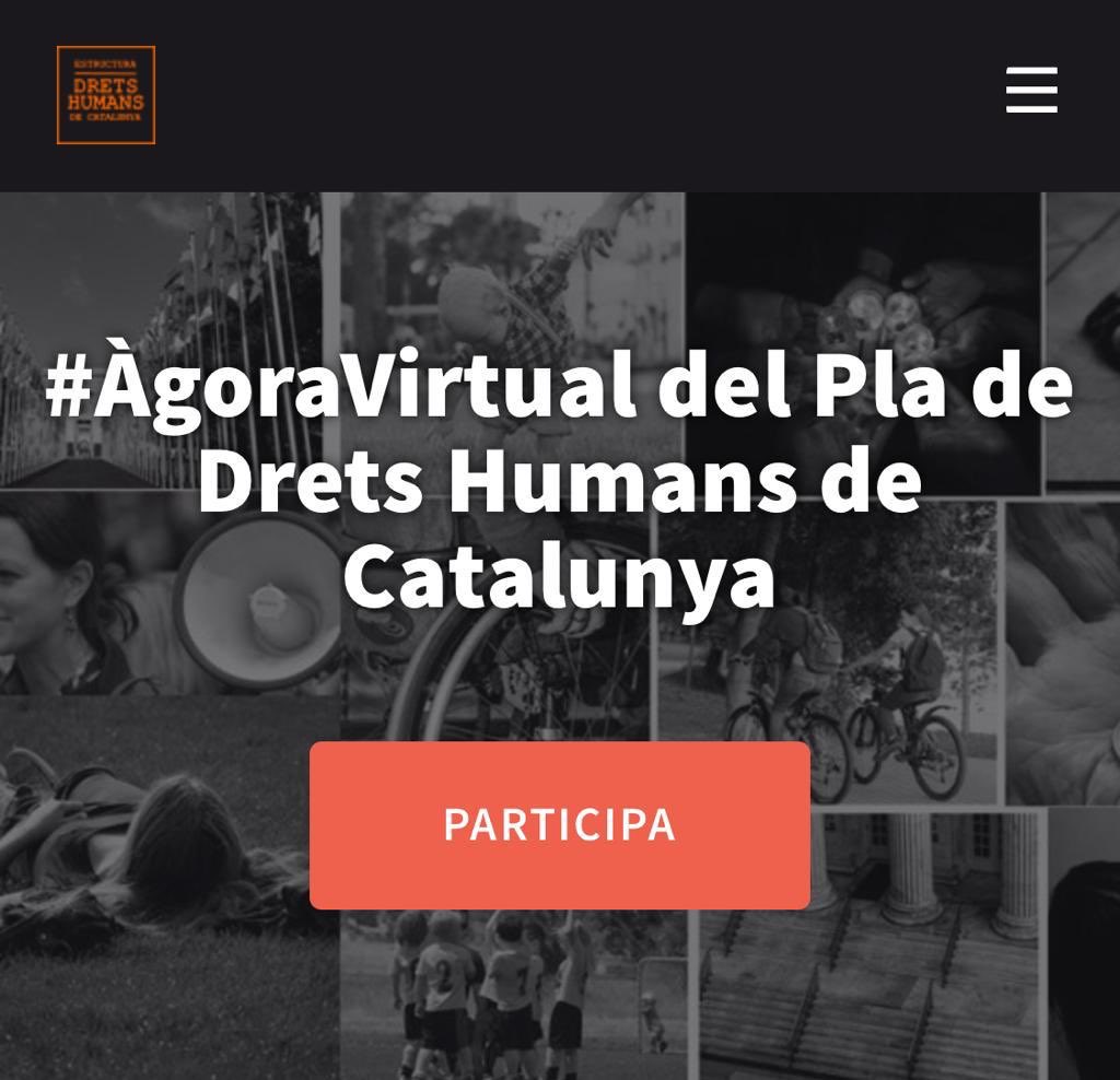 AltresEconomies's tweet photo. 🗣️ Nova oportunitat per seguir enriquint el #PlaDeDretsHumans. Ja podeu participar a l'#ÀgoraDeDrets sobre consum responsable a través de l'#AgoraVirtual 🙌
🔗https://t.co/DHpgMPjCuT
@estructuraDHC https://t.co/yrn2hT1jNf