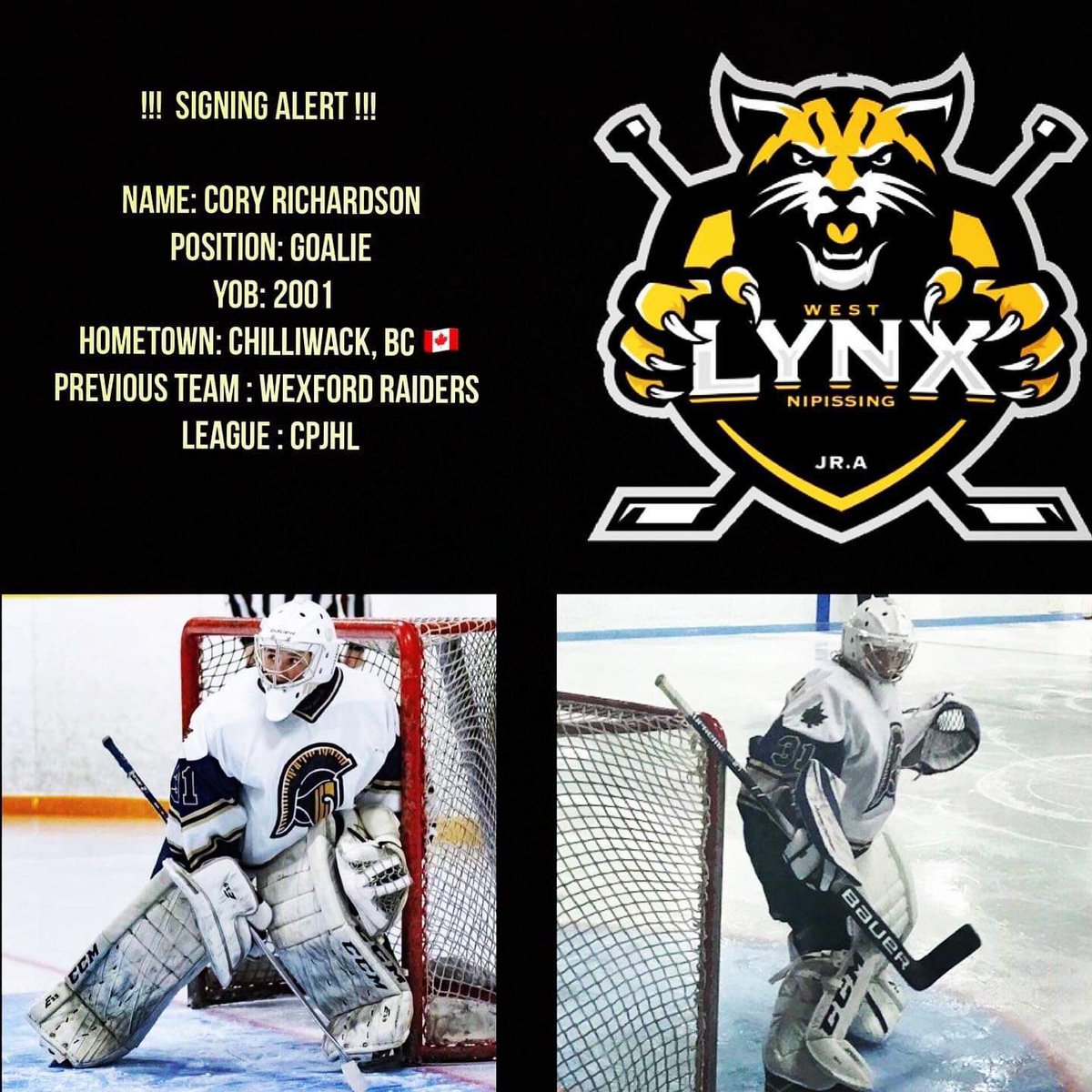 RonRichardson2's tweet photo. @Crichardson31 #itsouttherenow #goodluck #goalielife #newdreamsnewopurtunities #alittlelate https://t.co/sNLlfPMjfJ