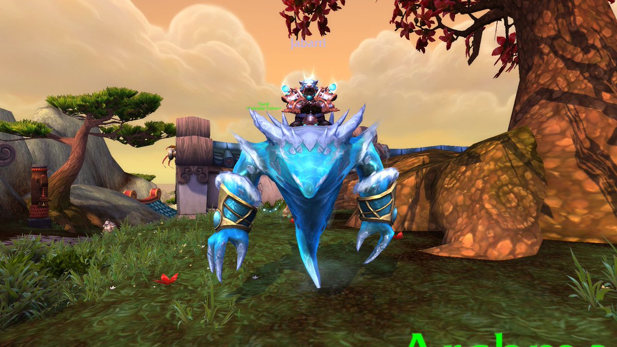 DU_Guild's tweet photo. So many weeks late, but Jabarri got a mount from Jaina.  Remember BOD?  We're trying to forget.  #justduthings #worldofwarcraft #wow #warcraft #horde #raiding #mounts #bfa https://t.co/rOI0XCNL7V