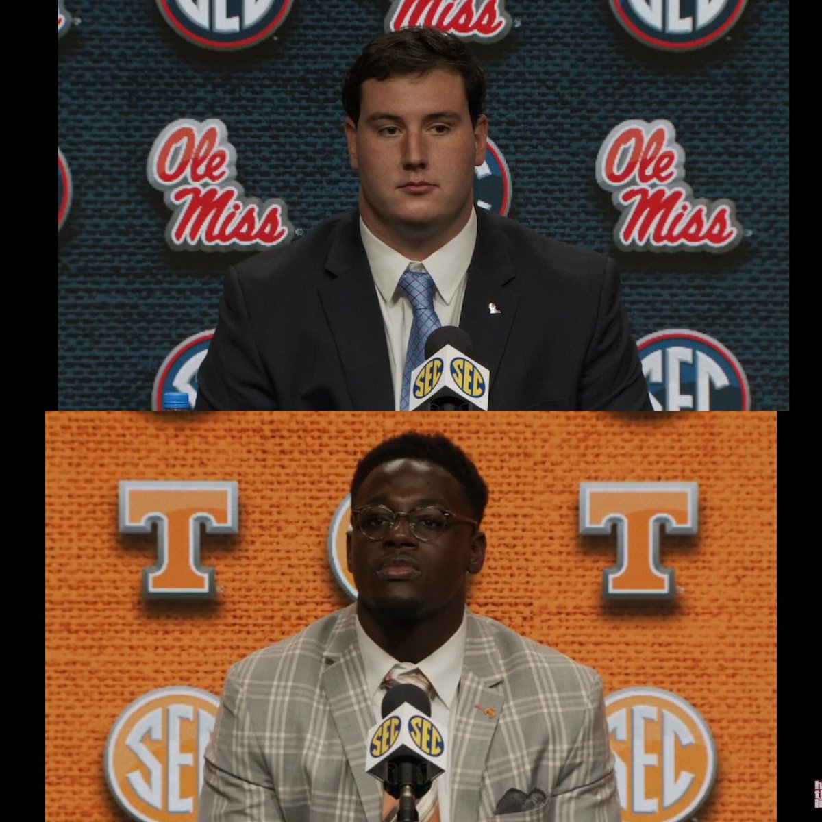 Have to say how very proud the Nashville Christian School family is of these two former Eagles. Seeing Alex Givens and <a href="/DBituli/">Daniel Bituli</a> at SEC Media Days representing their teams so well is truly a blessing. #WeAreNC