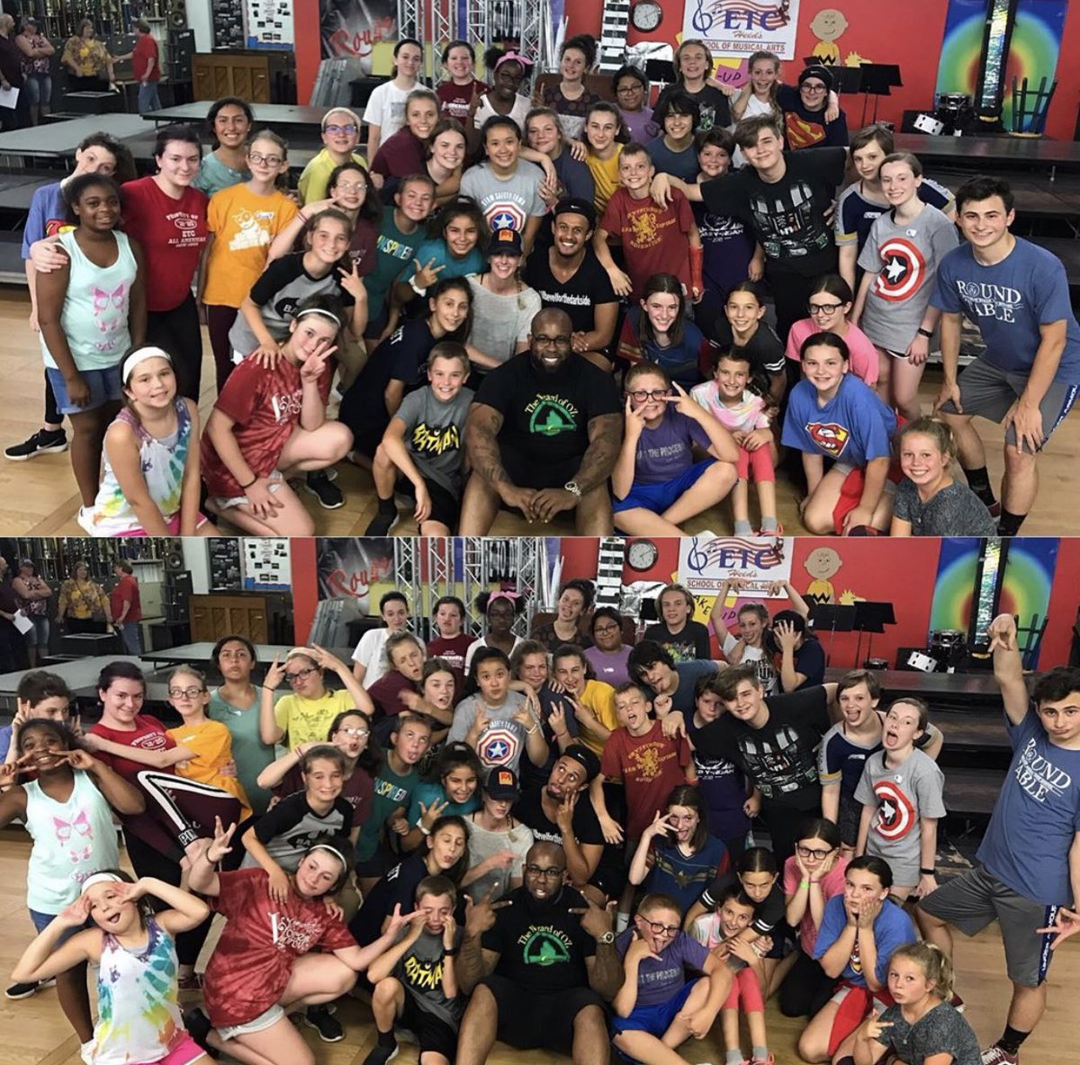 ETC_ShowChoirs's tweet photo. It was an awesome day 2 of Main Street's choreography week! Thanks to alum and choreographer @jacobjjjones for choreographing the song for Main Street today! We love how the show is coming together!! #heidsetc #showchoir #etcmainstreetsingers2020 #choreographyweek #YayJJ https://t.co/Lob6nWkIkg