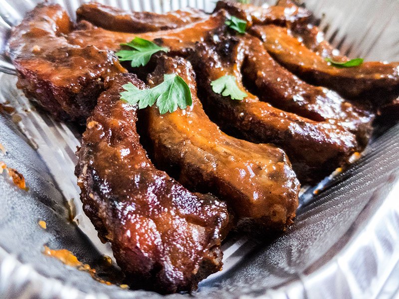 Damn, the <a href="/IslaVidaSF/">IslaVidaSF</a> BBQ guava baby back ribs are fantastic...