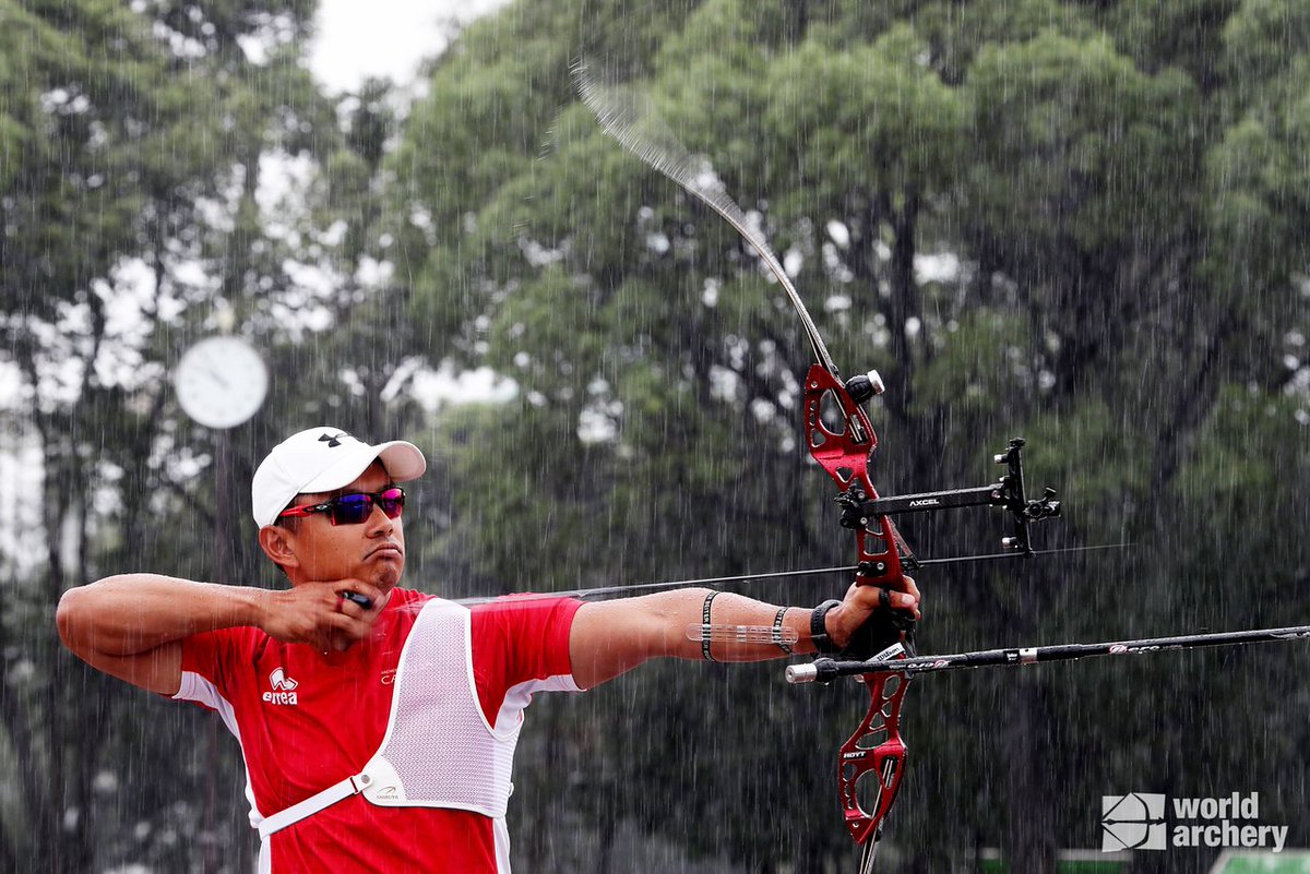 HOYTARCHERYInc's tweet image. Archer&apos;s at the Tokyo test event taking the big stage 💪
#GetSeriousGetHoyt #CarbonVelos #FormulaX