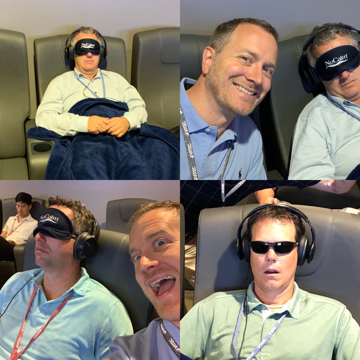 TrueSeanP's tweet photo. @NuCalm is probably the most innovative and impressive new technology I’ve seen in the last ten years. Awesome to have you guys at #SEATDaytona this year! @ShaneHarmon, @PT_NZ, @mrchipfoley, don’t you agree?@SEATconference bring them back next year!! https://t.co/2qAdiFKDKt