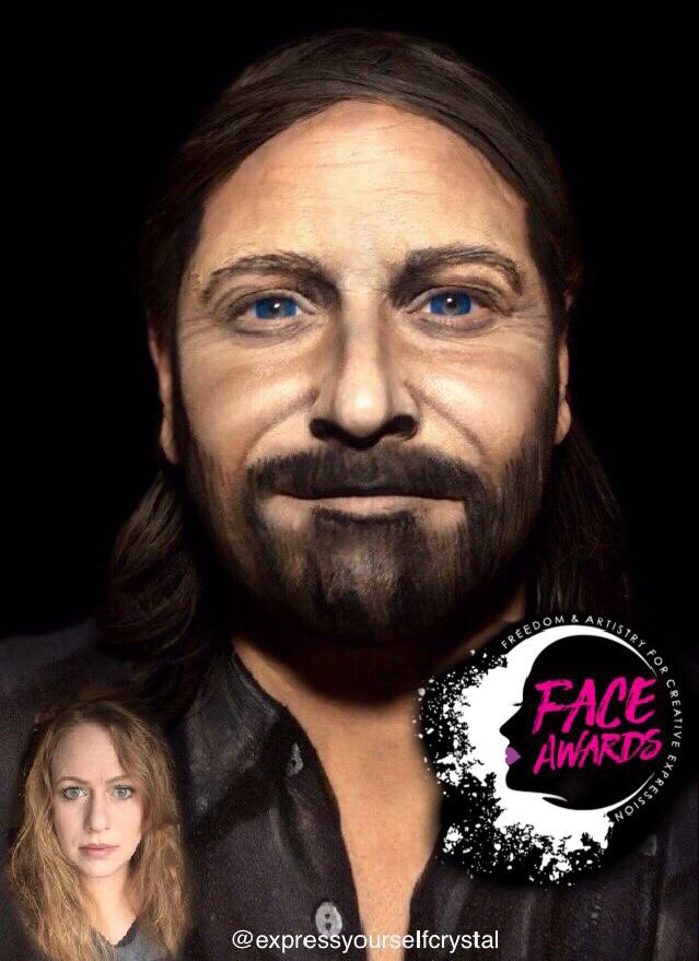 EXPyourselfCrys's tweet photo. So...I’m super excited I made it into the @NyxCosmetics #faceawards Top 30 again this year!  I’m the handsome looking dude!! 😉 I’m so grateful for all my friends and supporters.  You guys give me the confidence to try! I appreciate you all so much! #makeup #BradleyCooper https://t.co/zjZhFkuX9i