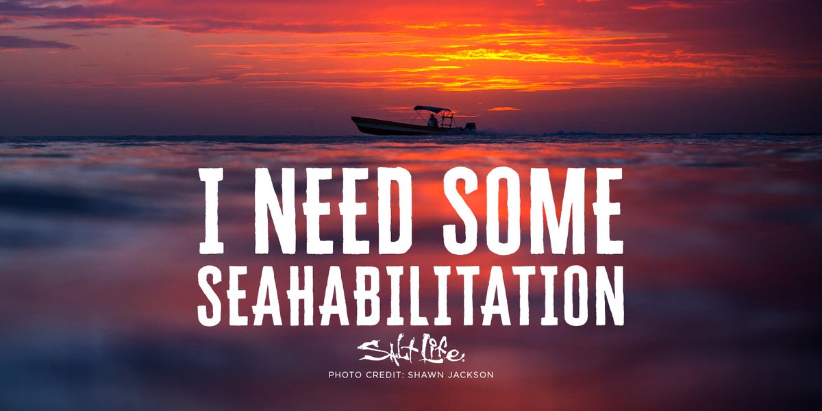 I need some seahabilitation 

📷: @ShawnJacksonRTB 
#TeamSaltLife #Goodnight