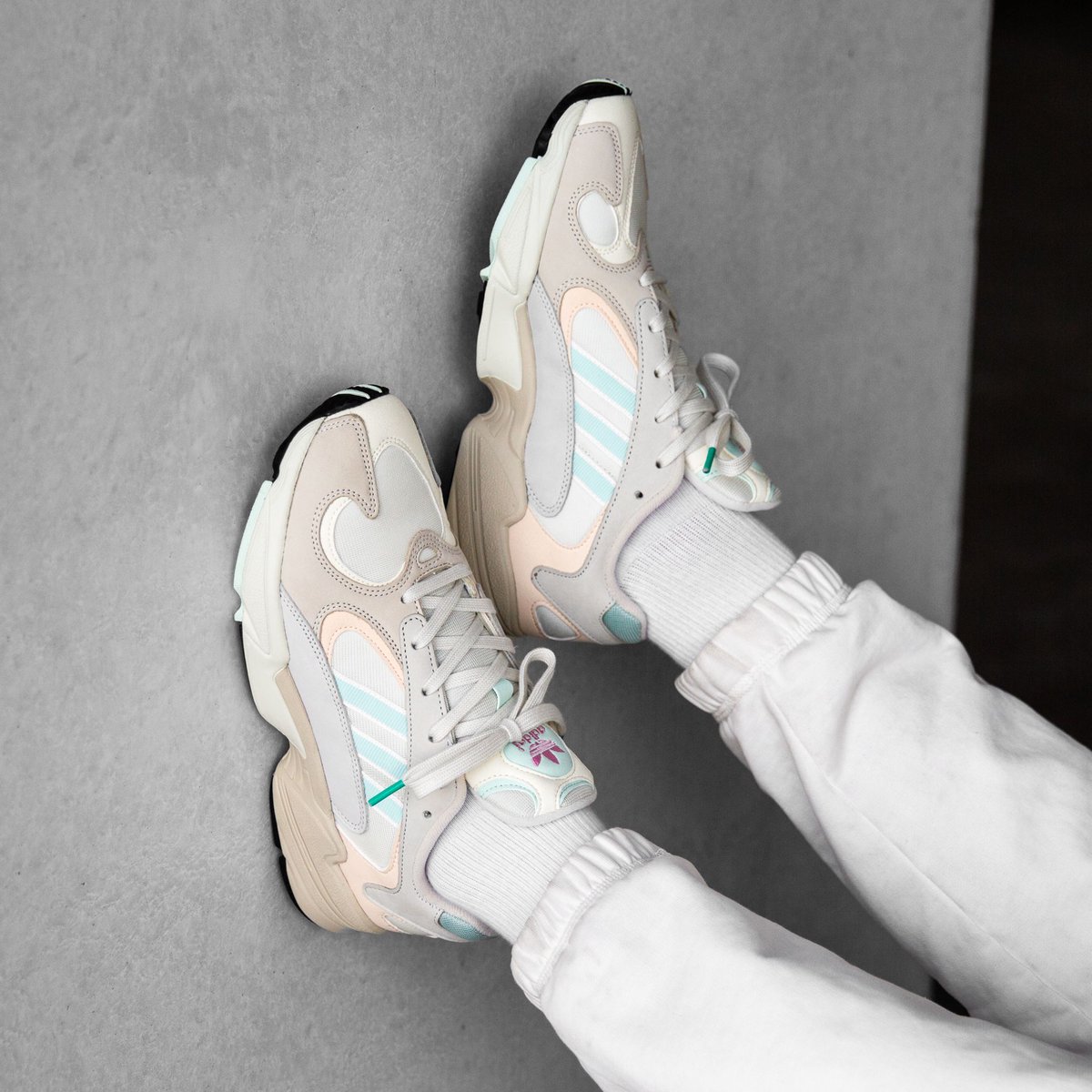 adidas yung 1 off white mint