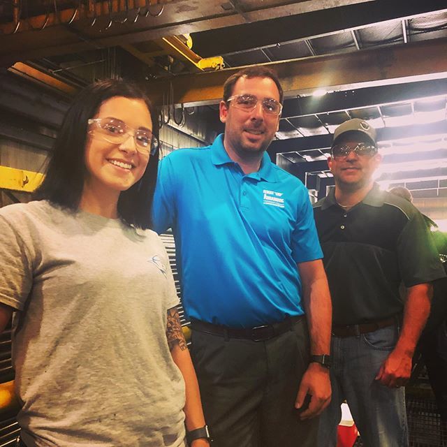 PAAbramovic's tweet photo. Today is National Intern Day. I had the opportunity to tour Webco with Hunter Riddle a safety intern. It was really rewarding to hear how much Hunter has contributed to Webco during her internship and also learn all about Webco and its processes. Thank y… https://t.co/YqYWbu4v0S https://t.co/cxhy5iNsFA