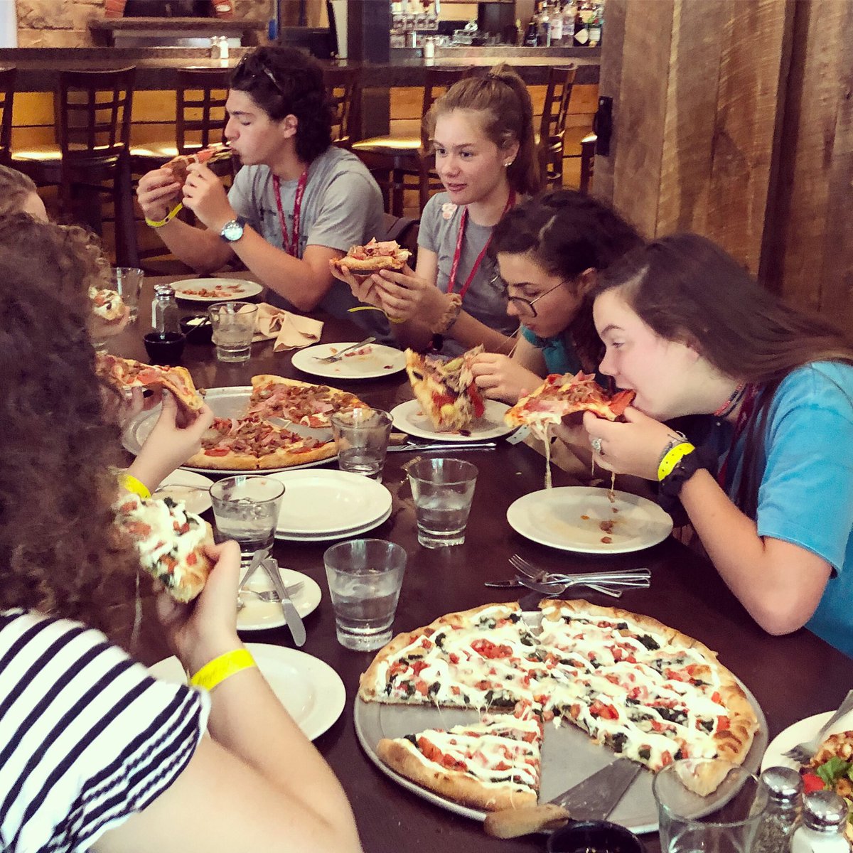 The ESFL’s Fermentation Nation 4-day summer conference kicked off today with Louisa’s pizza.  The HS participants will spend the 4 days learning about local resources, foraging, meeting farmers and building their own pizzas - entirely from scratch! 
#esfl #eatlikehumans #pizza