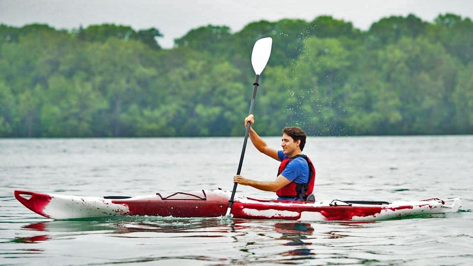 No surprise here -- PM chooses a Paluski red and white. What colour would you choose?
#kayaking #canadiansummer #canadiancolours #youchoose
