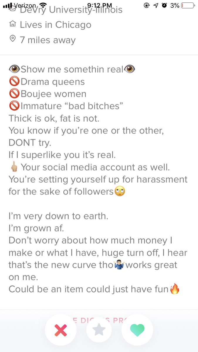 kimmerz_kim's tweet photo. “I’m grown af.” 🙄 @SheRatesDogs #tinderbiotuesday https://t.co/c6LKYxyKDv