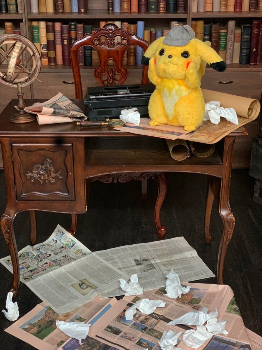 ポケモン】 犯人は誰メガ？？ 限定品LIFE SIZE DOLL「#名探偵