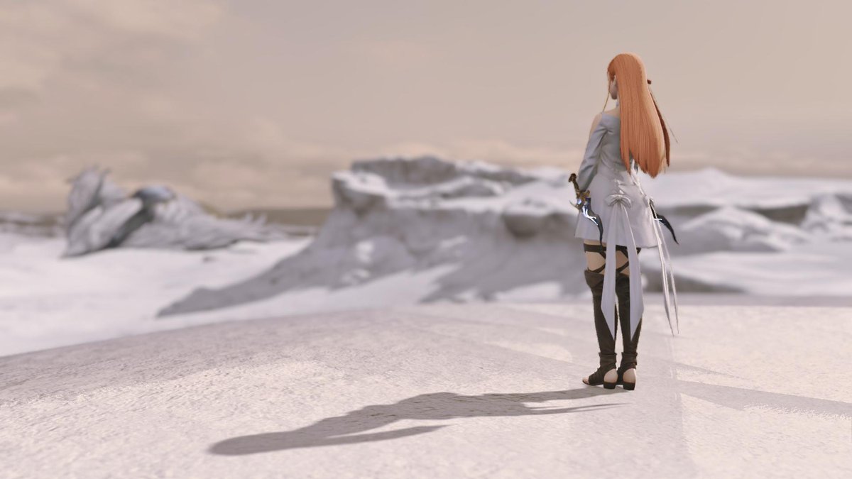 I love Ryne's hair and her dress, I hope they make it available someday in the mogstation ♥♥ #FFXIV #Shadowbringers #FFXIVDaily #ffxivsnaps #FFXIVScreenshots #GPOSERS