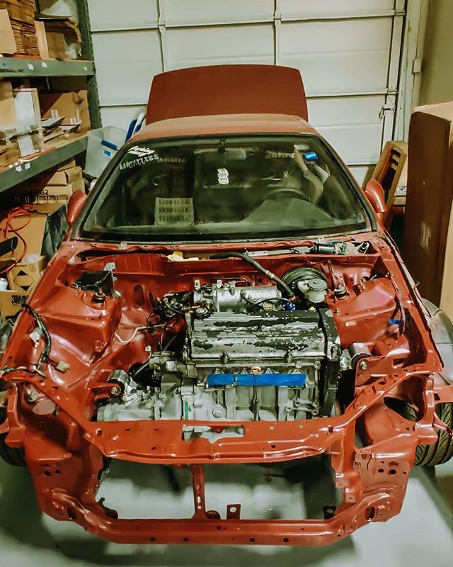 BornAgainFatKid's tweet photo. Haven't had time to film and just wanted to get as much done as I could while I have time. Motors in, the rest will follow, but at least progress is being made.  #hondadelsol#oldsols#delsol #integra#db8#eg#eg6#dc5#eg9#gk5#sx8#civic#ferio#jazzgk5#hondajaz… https://t.co/P9Fj3JjuHO https://t.co/83cKwmtO6e