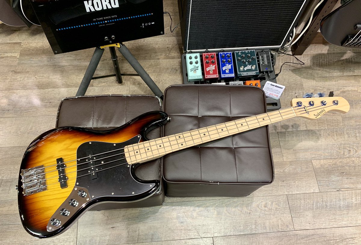 心斎橋店】Sadowsky Metroline MV4 SlapMaster 59Burst 心斎橋店一番