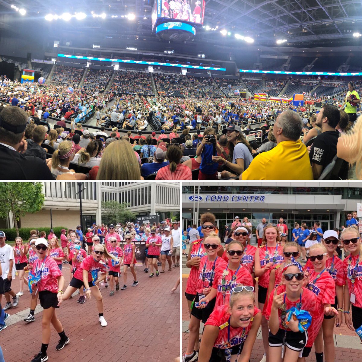 simmerdownx5's tweet photo. Parade and opening ceremony for nationals tonight. The girls are loving it and are ready to play! #gpsaftershock12u https://t.co/XogEYYDspq