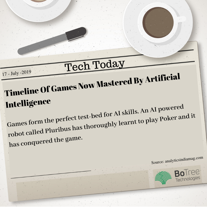 BoTreeTech's tweet photo. Tech Today - Your Daily Dose Of Tech.
Read more: https://t.co/Ajl2aPKf6r
#TechToday #TodayInTech #Technews #Techupdates #Technology #Tech #Techcommunity #AI #Machinelearning #Deeplearning #BoTreeTechnologies #BoTreeNewsUpdate https://t.co/6LtkTBFJ1x