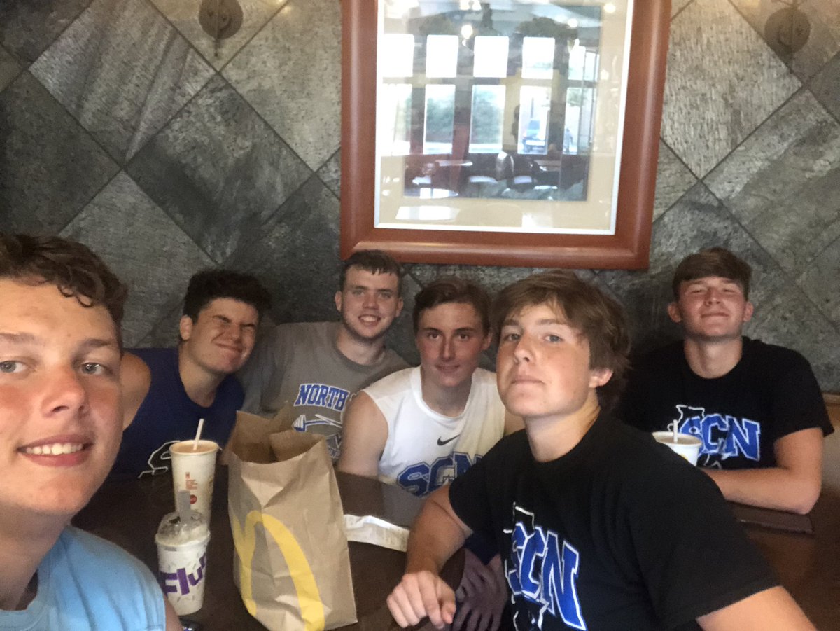 Went to McDonald’s after practice <a href="/robertpomazak/">Robert Pomazak</a>
