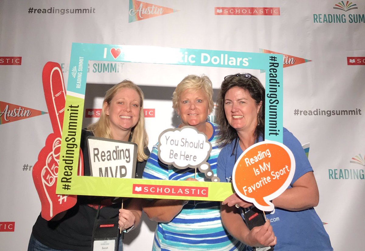We had a blast! Thank you  #readingsummit <a href="/Scholastic/">Scholastic</a> <a href="/SpringtownISD/">Springtown ISD</a> <a href="/AngieKraus1/">Angie Kraus</a>