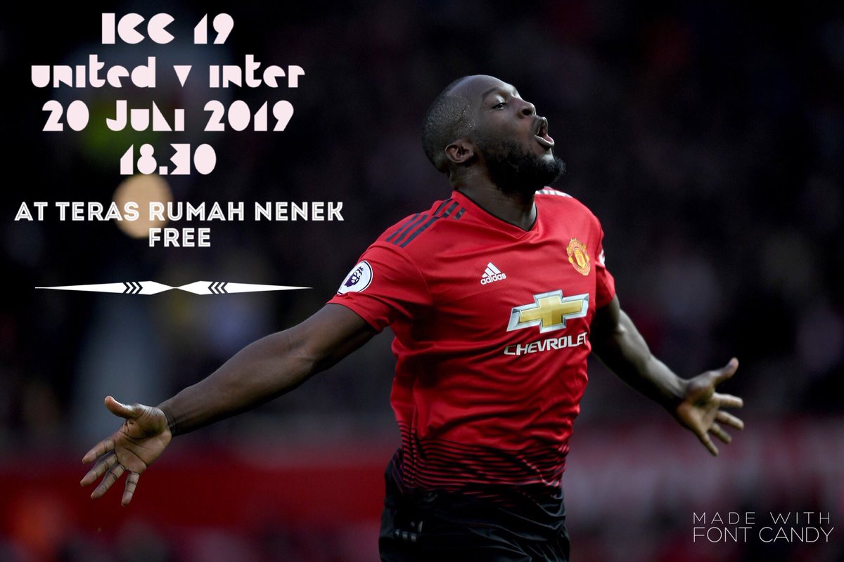 nobar pemanasan yuk yg di cibubur dan sekitarnya!! 
ICC 2019 
United v Inter