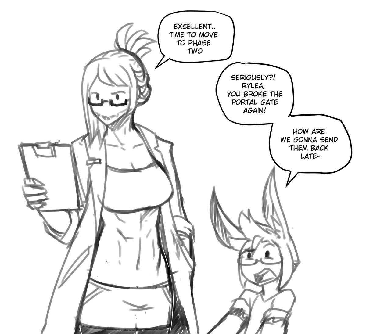 rifthebit's tweet photo. Rif and Rylea finally able to open a portal to summon few heros from certain universe.
#rifthebit #rifoc #sketchs #story #rylea #rif #grace #teria #Faea #Ryen #Sealv https://t.co/CEC4Lv0gpt