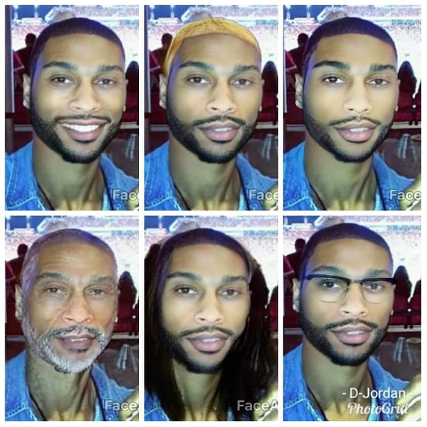 JGrinch5's tweet photo. #Haha #Humor. This stuff crazy. Now I see what I would look like with #FacialHair. The #Old #Me ain't so bad haha. D-Jordan! #FaceApp #DawayneJordan #DJordan #Actors #SAGAFTRA #actorslife #Boxing #BayArea https://t.co/NARVX54oDQ